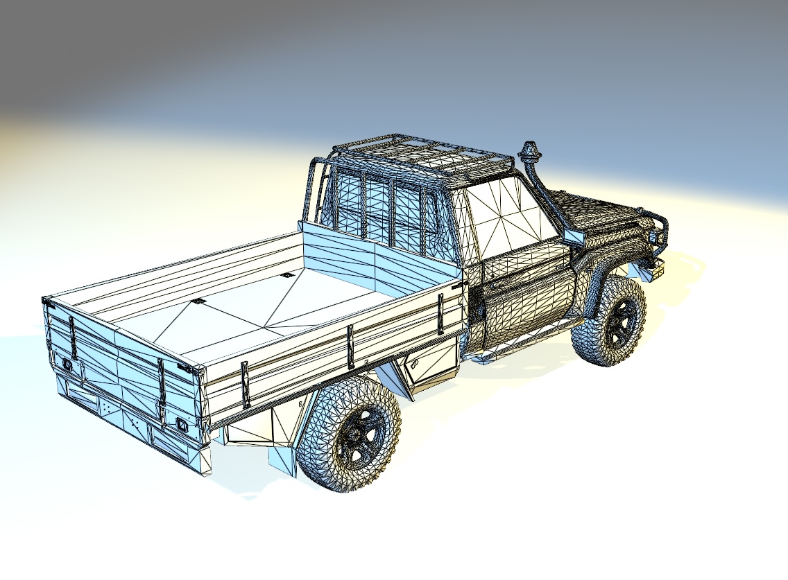 Custom Land Cruiser Trayback